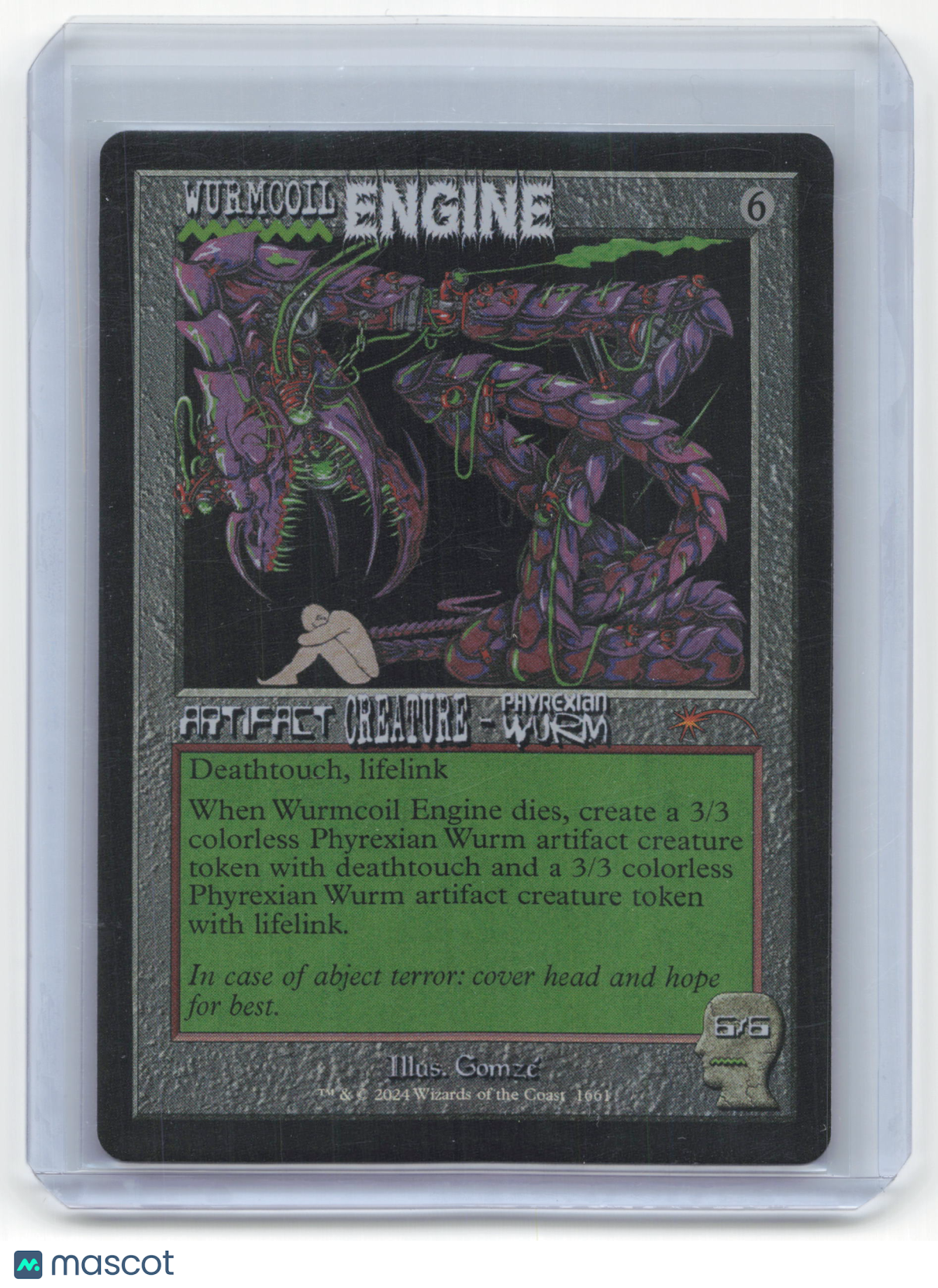 2022 Magic: The Gathering Wurmcoil Engine Secret Lair Drop Rainbow Foil #1661