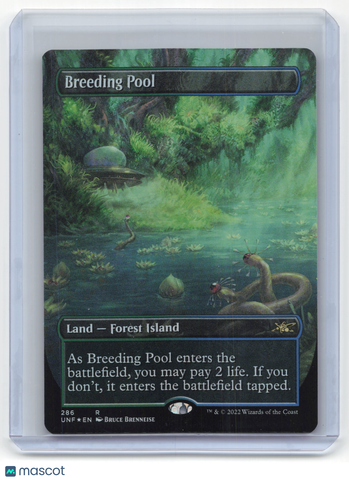 2022 Magic: The Gathering Breeding Pool Unfinity Rare Foil #286 Borderless