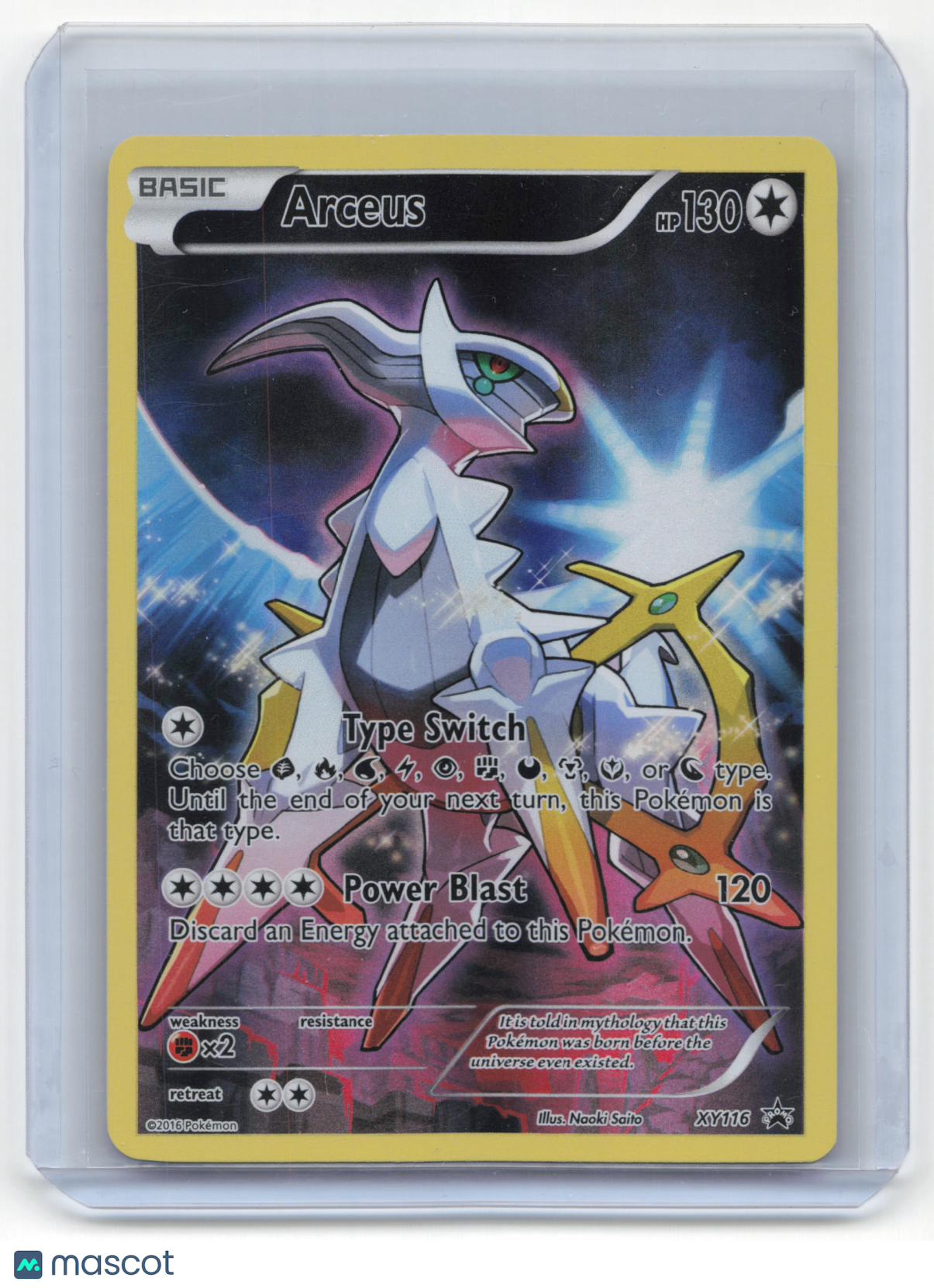 2016 Pokemon Arceus XY Promos Black Star Promo Foil #XY116