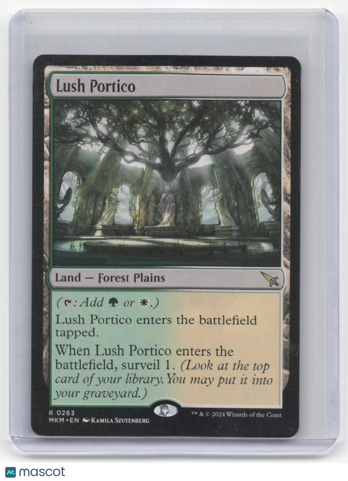 2024 Magic: The Gathering Lush Portico Murders at Karlov Manor Non-Foil #263