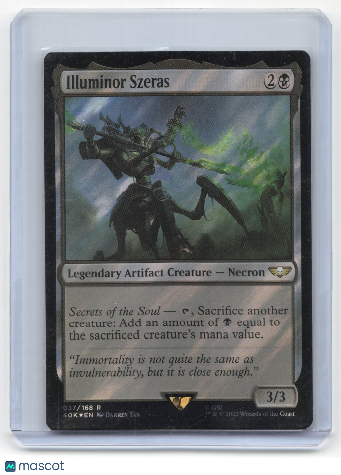 2022 Magic: The Gathering Illuminor Szeras 40K Rare Surge Foil #37/168
