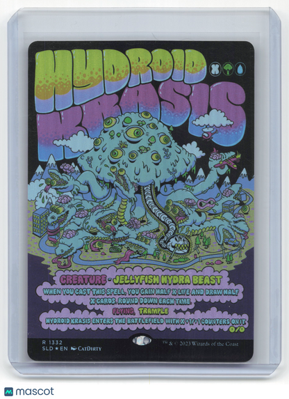 2023 Magic: The Gathering—Hydroid Krasis #1332 Secret Lair Drop—Rare Foil