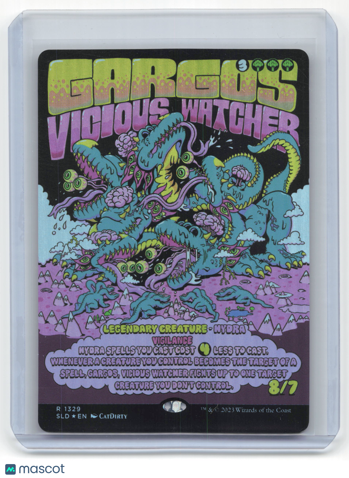 2023 Magic: The Gathering Gargos, Vicious Watcher Secret Lair Drop Foil #1329