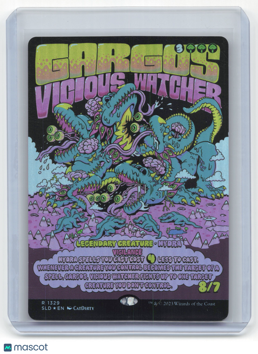 2023 Magic: The Gathering Gargos, Vicious Watcher Secret Lair Drop Foil #1329