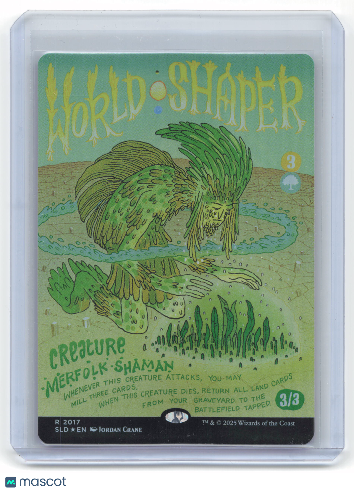 2025 Magic: The Gathering World Shaper Secret Lair Drop Rare Rainbow Foil #2017