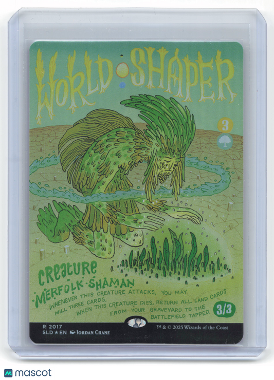 2025 Magic: The Gathering World Shaper Secret Lair Drop Rare Rainbow Foil #2017