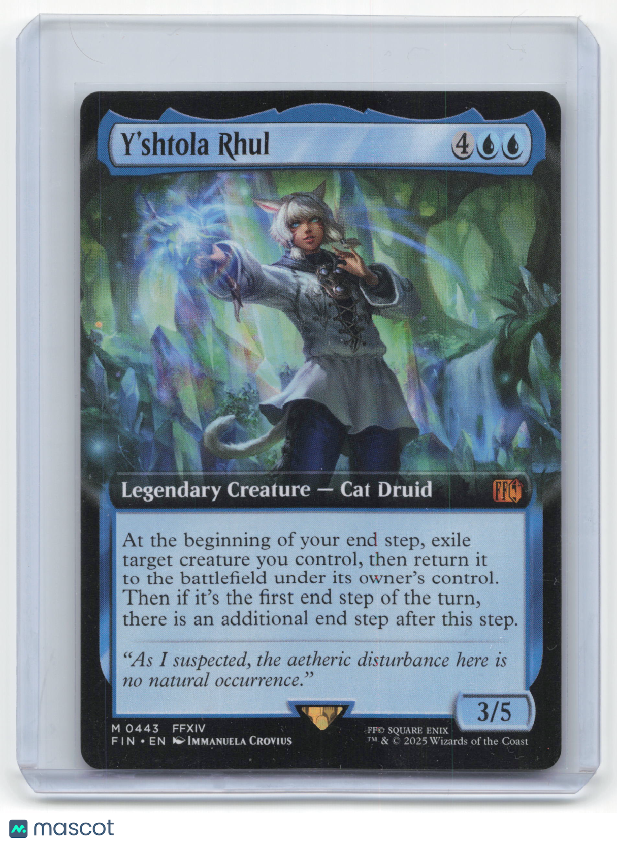 2025 Magic: The Gathering Y'shtola Rhul FIN Mythic Non-Foil #443 Extended Art