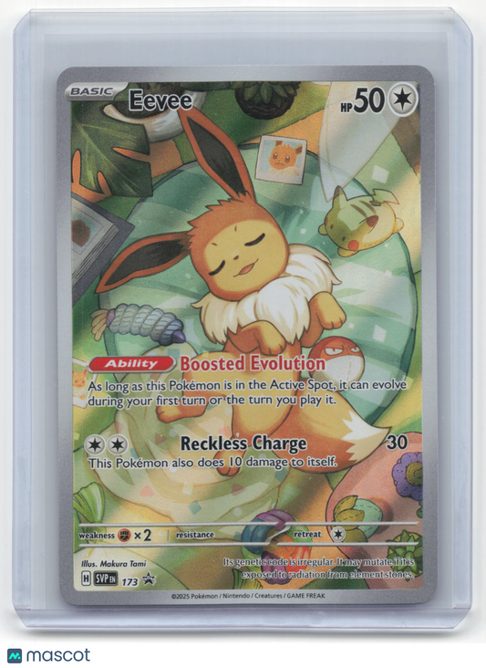 2025 Pokemon Eevee Scarlet & Violet Black Star Promo Holo #173 Near Mint