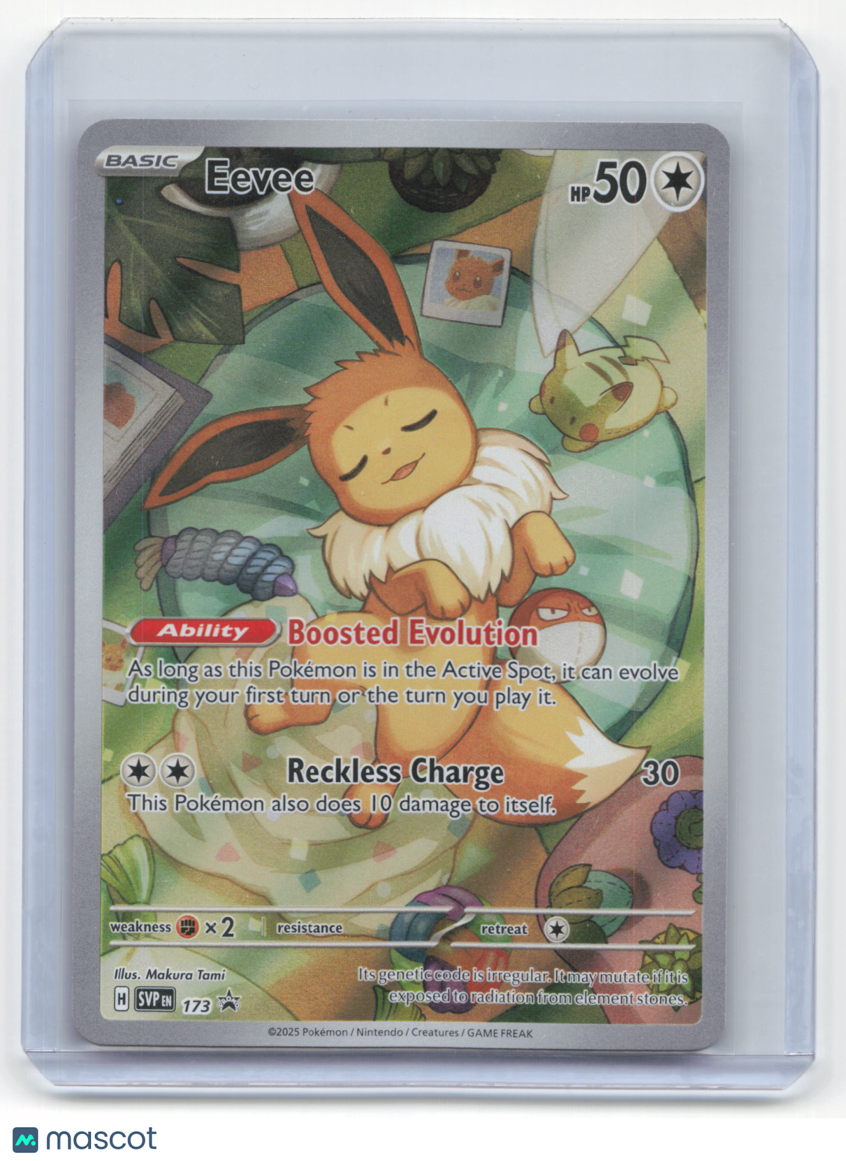 2025 Pokemon Eevee Scarlet & Violet Black Star Promo Holo #173/190 Near Mint
