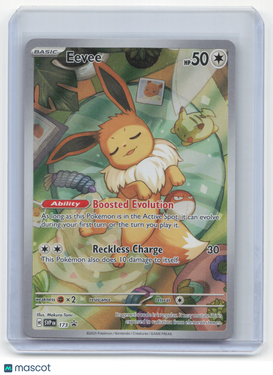 2025 Pokemon Eevee Scarlet & Violet Black Star Promo Holo #173/190 Near Mint