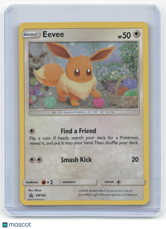 2019 Pokemon Eevee Sun & Moon Black Star Promo Holo #SM184 Near Mint