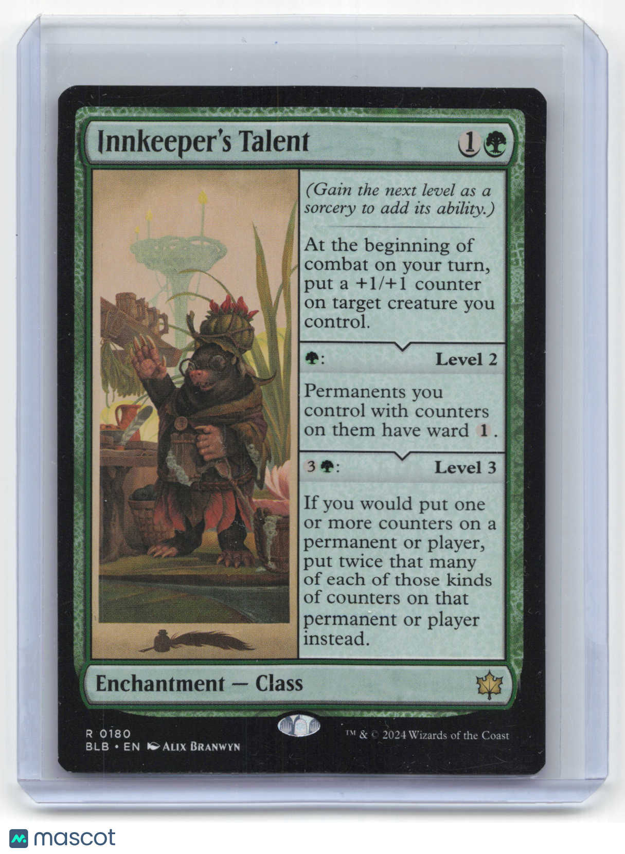 2024 Magic: The Gathering Innkeeper's Talent Bloomburrow Rare Non-Foil #180