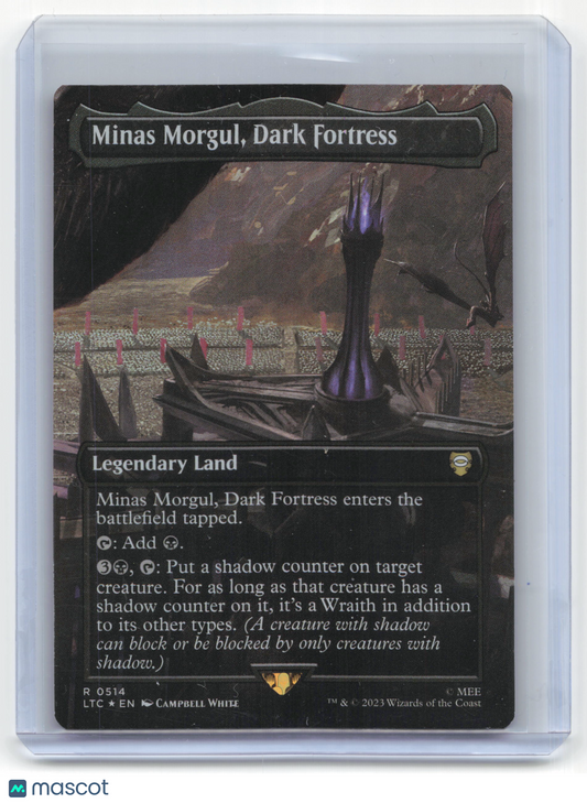 2023 Magic: The Gathering Minas Morgul, Dark Fortress LTC Foil #514 Borderless
