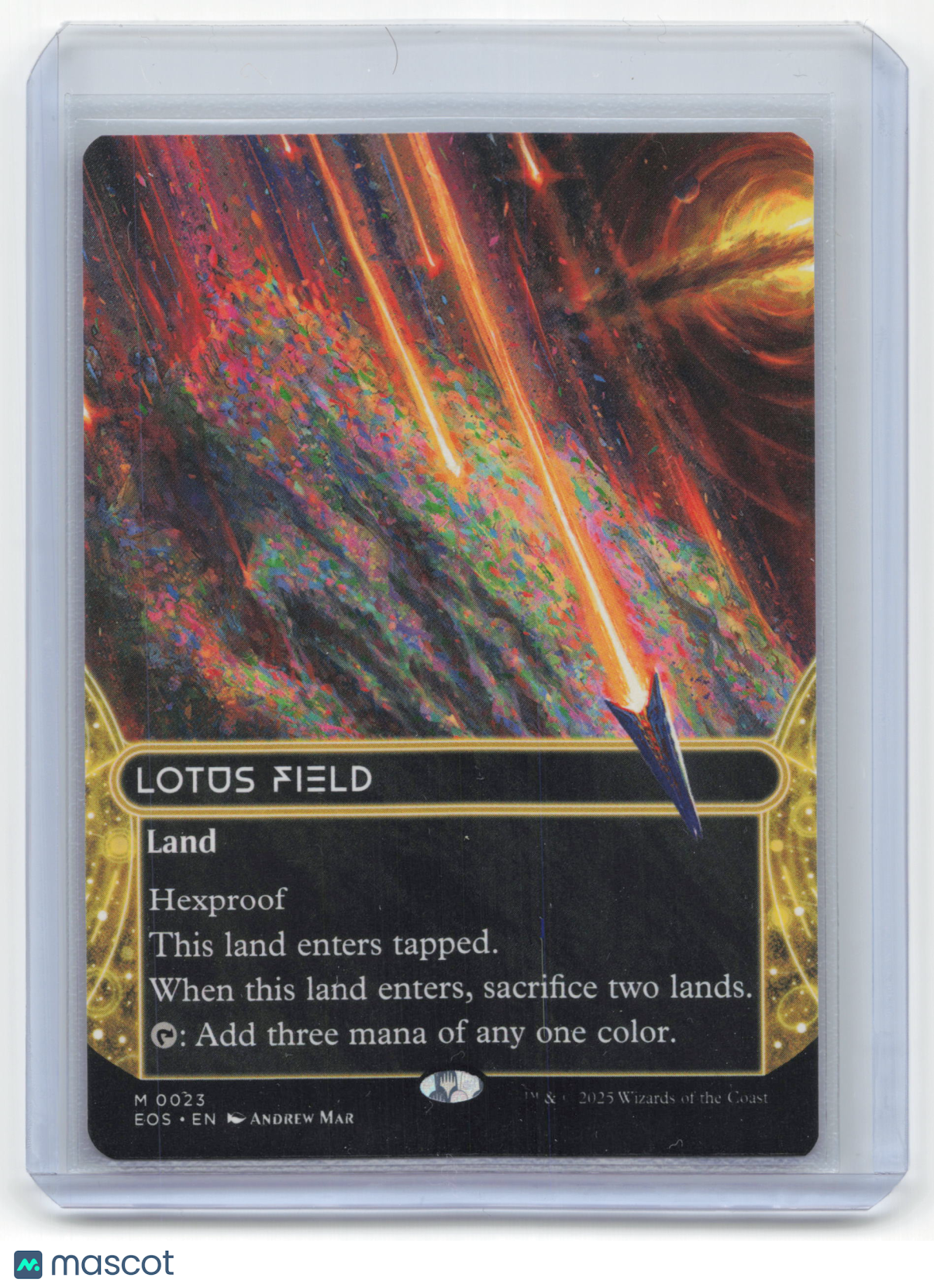 2025 Magic: The Gathering Lotus Field EOS Mythic Non-Foil #23 Borderless