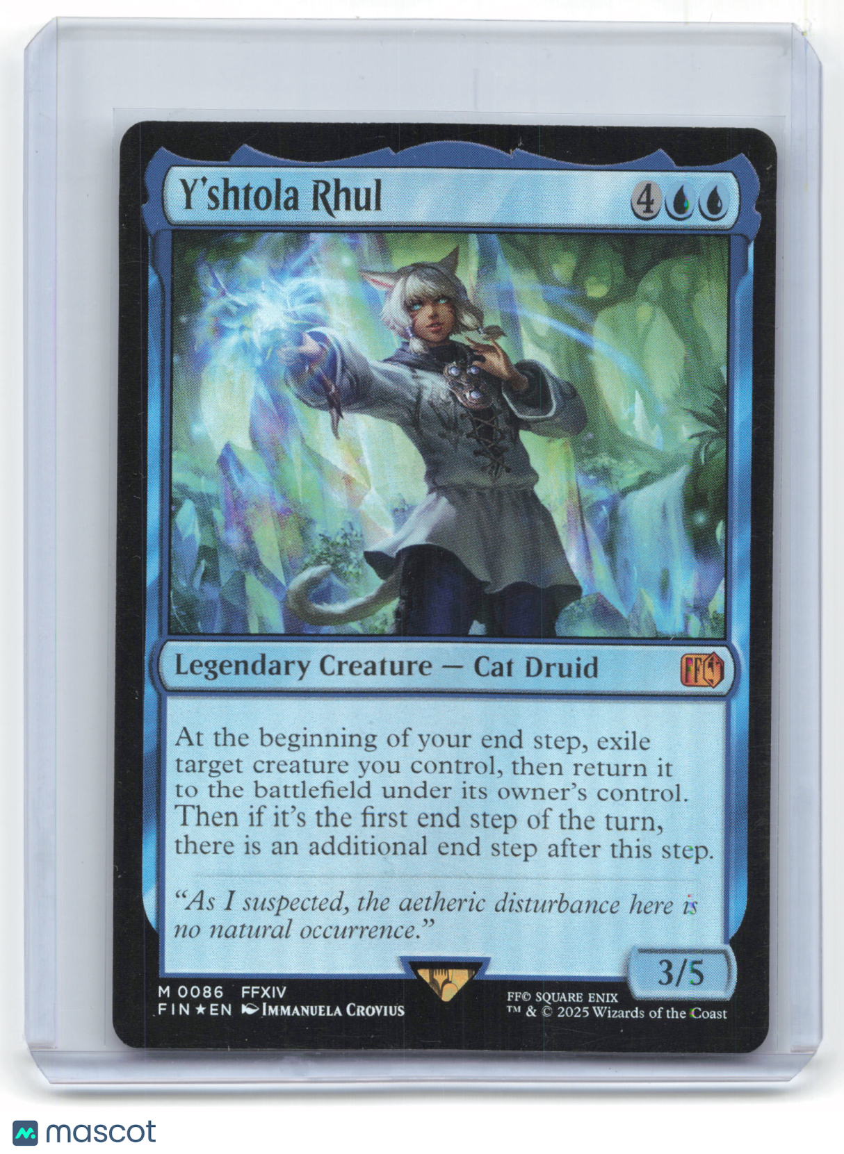 2025 Magic: The Gathering Y'shtola Rhul Final Fantasy Mythic Foil #86