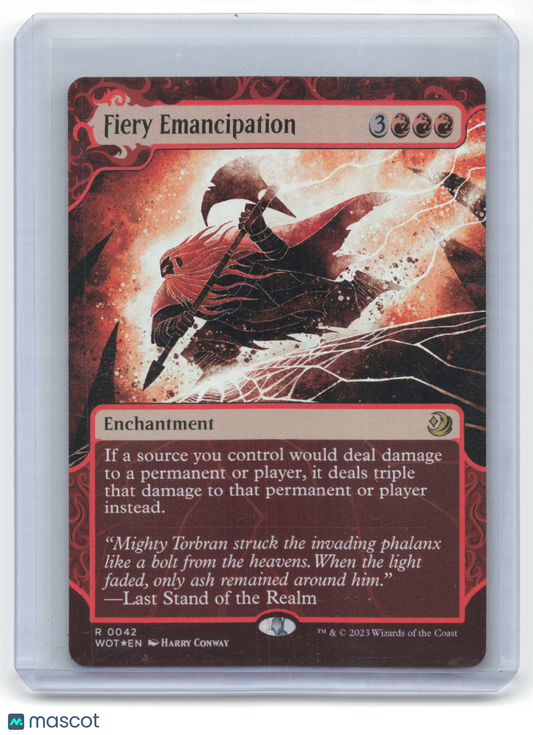 2023 Magic: The Gathering Fiery Emancipation WOT Rare Foil #42
