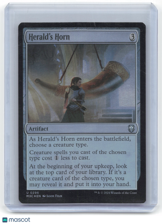 2024 Magic: The Gathering Herald's Horn M3C Uncommon Ripple Foil #296