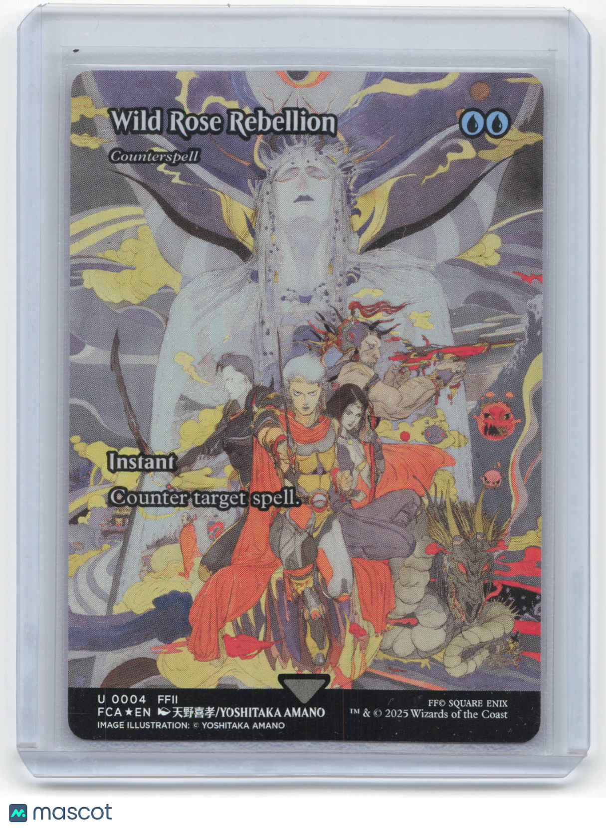 2025 Magic: The Gathering Wild Rose Rebellion: Counterspell FCA Foil #4 Showcase
