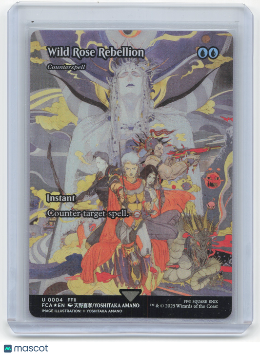 2025 Magic: The Gathering Wild Rose Rebellion: Counterspell FCA Foil #4 Showcase