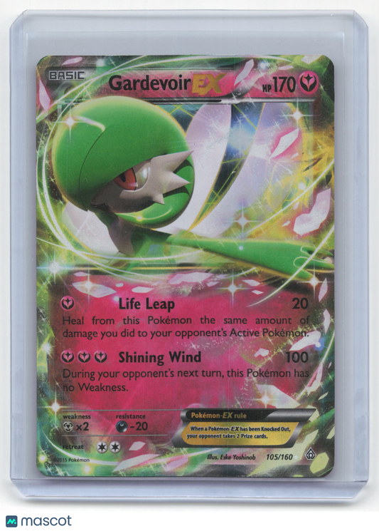 2015 Pokemon Gardevoir EX Primal Clash Rare #105/160 Lightly Played