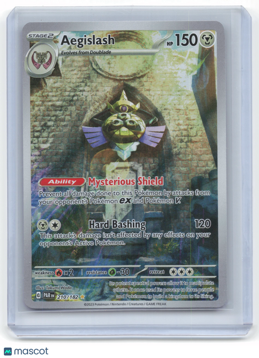 2023 Pokemon Aegislash Paradox Rift Illustration Rare #210/182 Near Mint