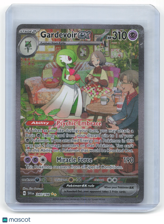 2023 Pokemon Gardevoir EX Scarlet & Violet SIR Holo #245/198 Lightly Played