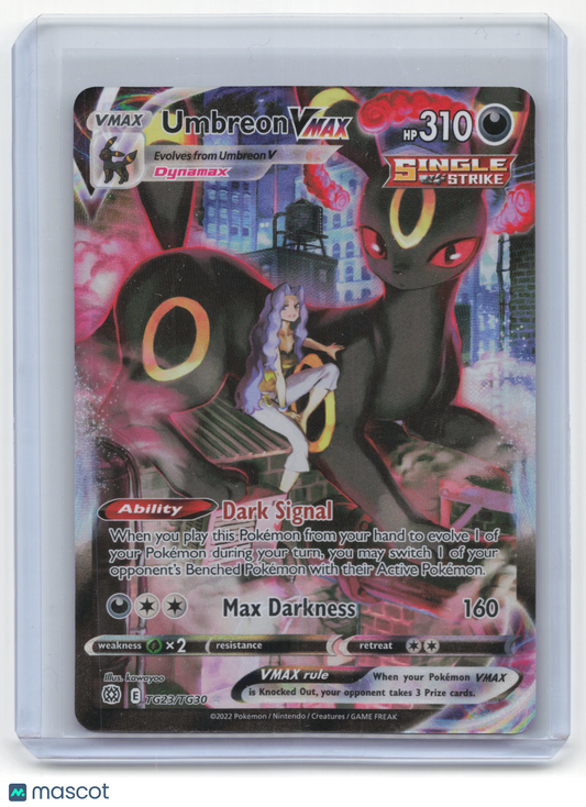 2022 Pokemon Umbreon VMAX Brilliant Stars: Trainer Gallery UR Holo #TG23/TG30