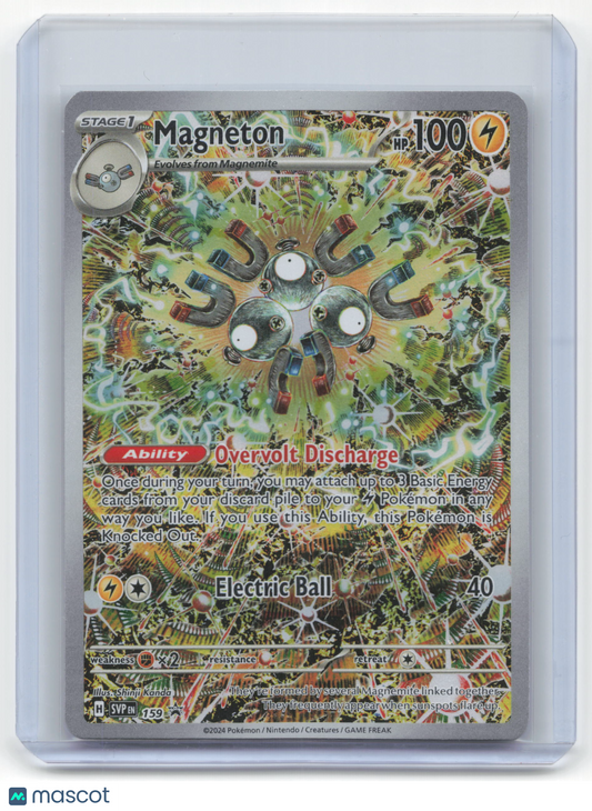 2024 Pokemon Magneton Scarlet & Violet Promos Black Star Promo Foil #159