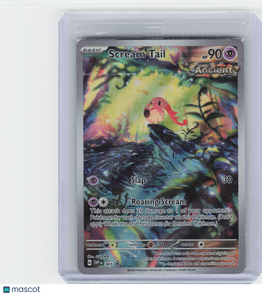 2023 Pokemon Scream Tail #065 SV Promos Black Star Promo Foil [SEALED]