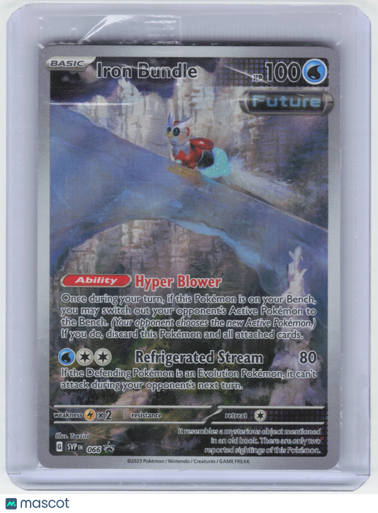 2023 Pokemon Iron Bundle #066 Scarlet & Violet Promos Foil [SEALED]