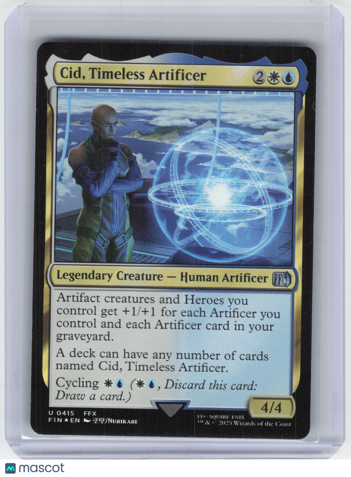 2025 Magic: The Gathering—Timeless Artificer Cid #415 Final Fantasy—