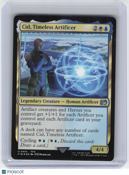 2025 Magic: The Gathering—Timeless Artificer Cid #415 Final Fantasy—