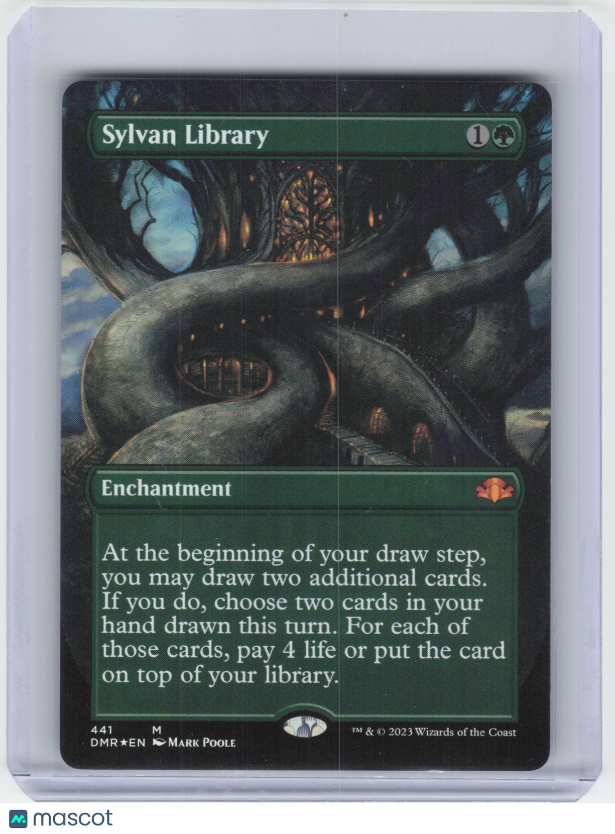 2023 Magic: TG Sylvan Library Dominaria Remastered Foil #441 Borderless