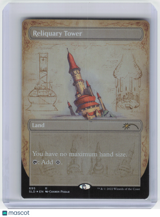 2022 Magic: The Gathering—Reliquary Tower #695 Secret Lair Drop— Borderless