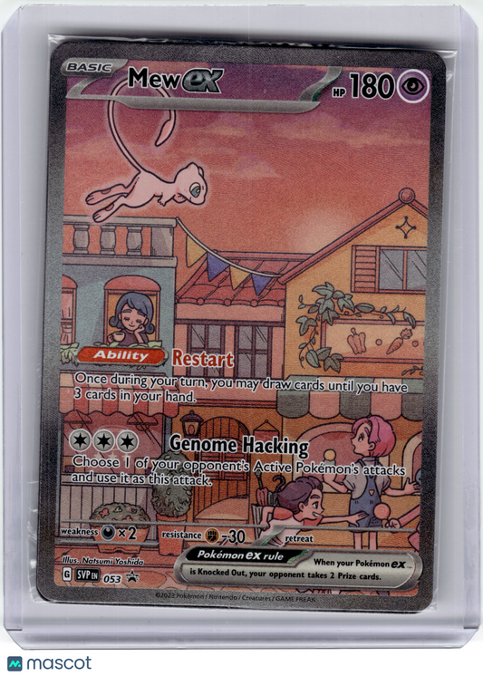 2023 Pokemon Mew EX Scarlet & Violet Black Star Promo Holo #053 (Sealed)