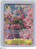 2024 One Piece Card Game Kouzuki Hiyori #OP06-106 PRB-01 SR Holo (Alternate Art)