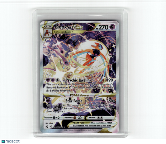 2023 Pokemon Deoxys VSTAR Crown Zenith: Galarian Gallery Rare Holo #GG44/GG70 NM