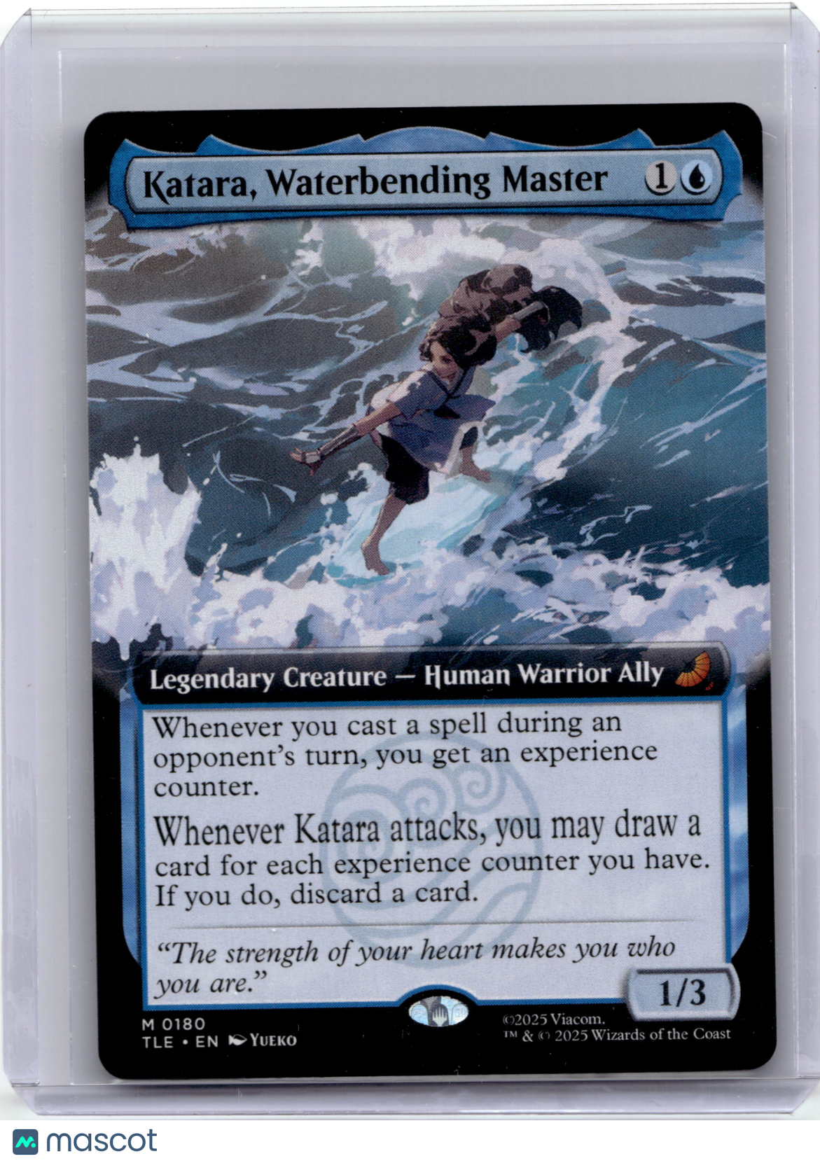 2023 Magic: The Gathering—Katara, Waterbending Master #M 0180 — Foil