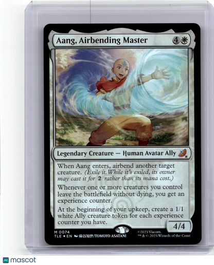 2025 Magic: The Gathering—Airbending Master Aang #M0074 Avatar: The Last Airbender—
