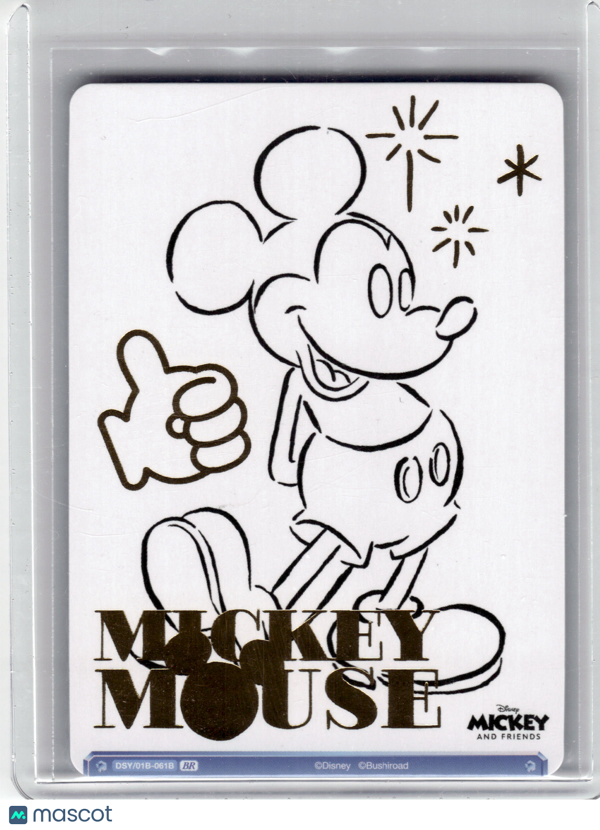 2023 Weiss Schwarz Mickey Mouse Disney Rare Foil #01B-061B Japanese