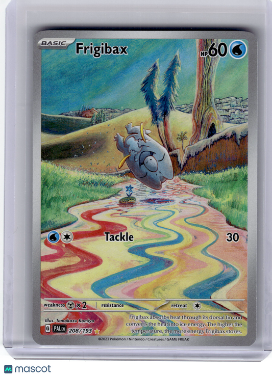 2023 Pokemon Frigibax Paldea Evolved Illustration Rare Holo #208 Near Mint