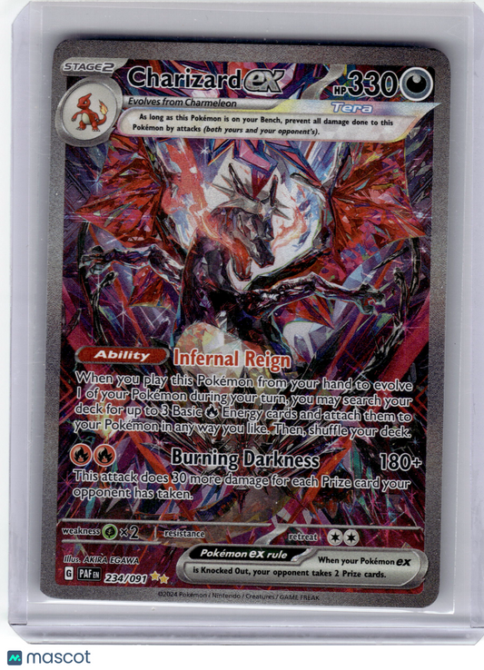 2024 Pokemon Charizard EX Paldean Fates Special Illustration Rare #234 Near Mint