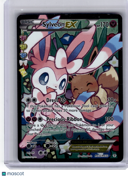 2016 Pokemon—Sylveon EX #RC32/RC32 Generations: Radiant Collection— FA