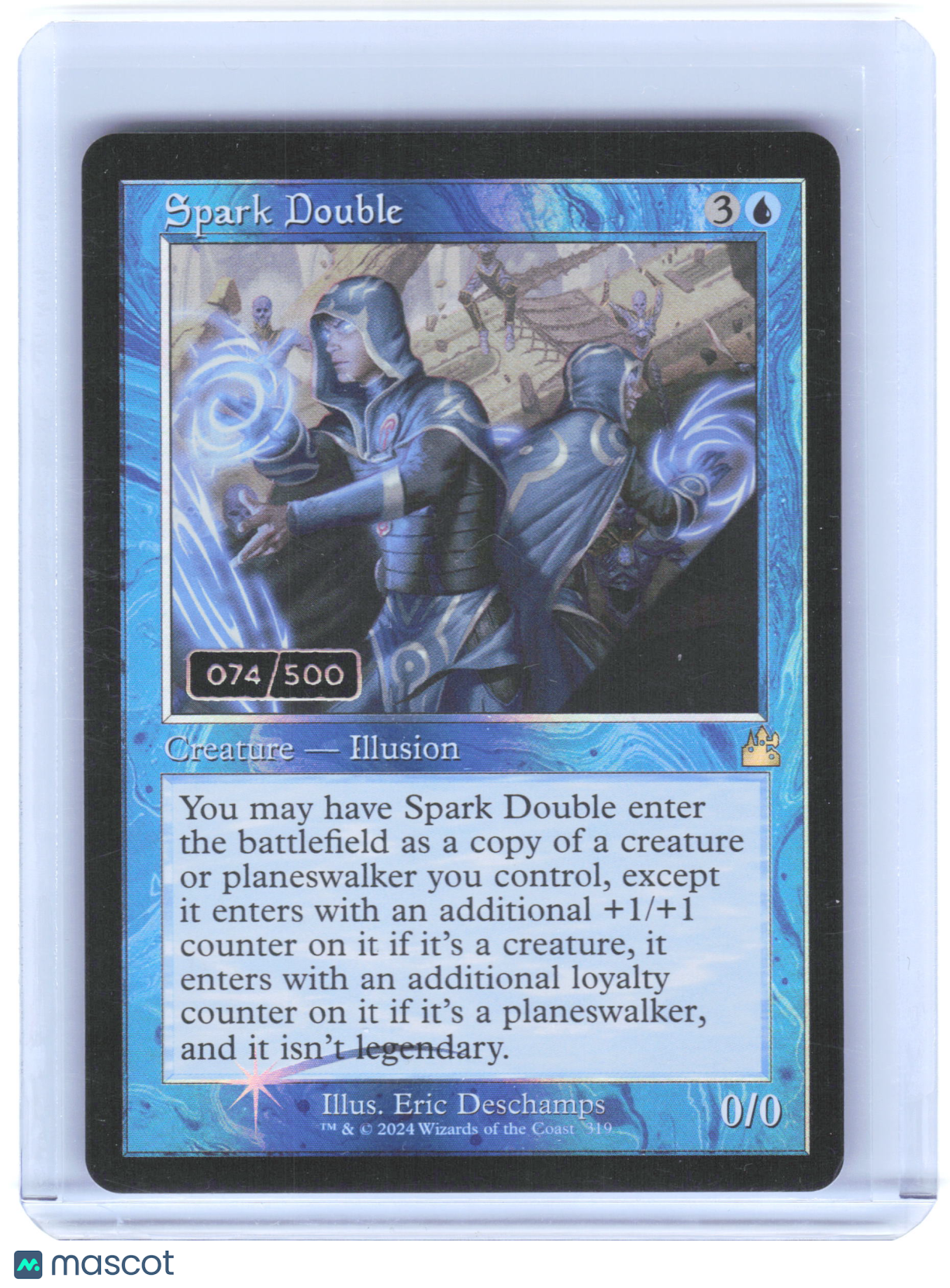 2024 Magic: TG —Spark Double #319 Ravnica Remastered—Foil 074/500 (Retro Frame)