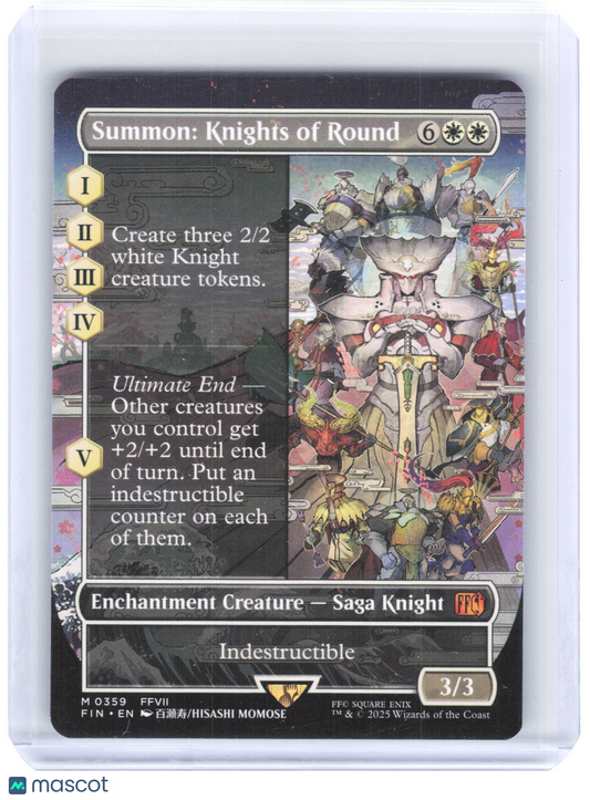 2023 Magic: The Gathering—Summon: Knights of Round #359 Final Fantasy—M Non-Foil