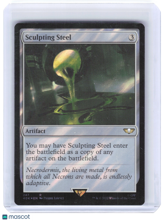 2022 Magic: The Gathering—Sculpting Steel #247 Warhammer 40,000—Rare Surge Foil