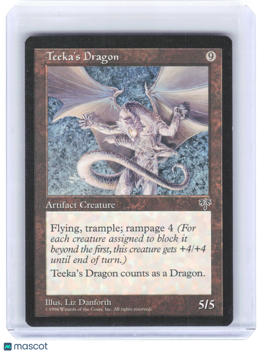 1996 Magic: The Gathering—Teeka's Dragon #320 Mirage—Non-Foil [Lightly Played]