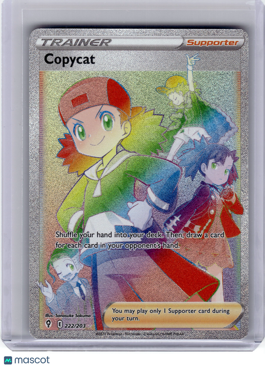 2021 Pokemon Copycat Evolving Skies Secret Rare Holo #222 Near Mint