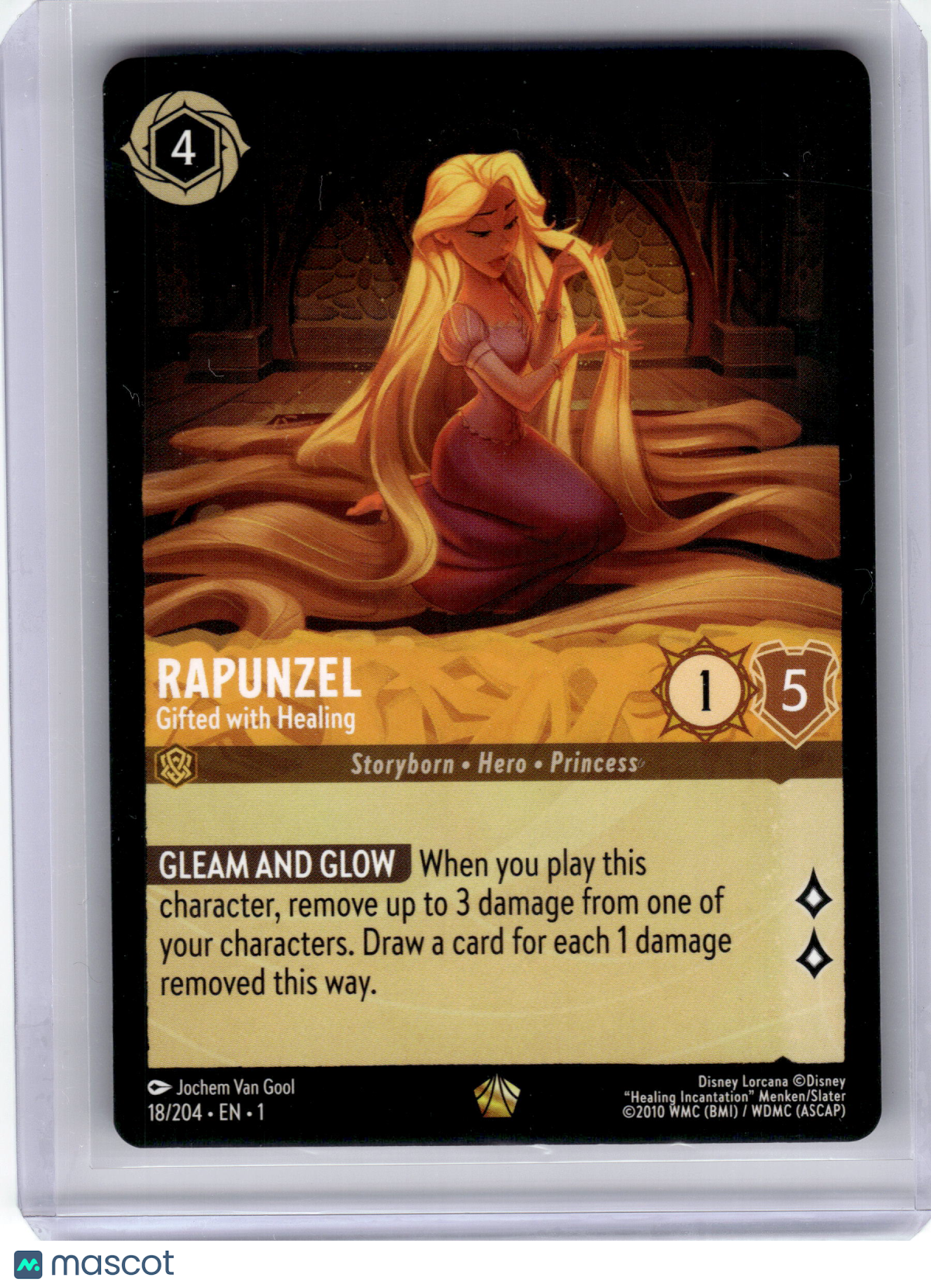 2023 Disney Lorcana Rapunzel The First Chapter Legendary #18