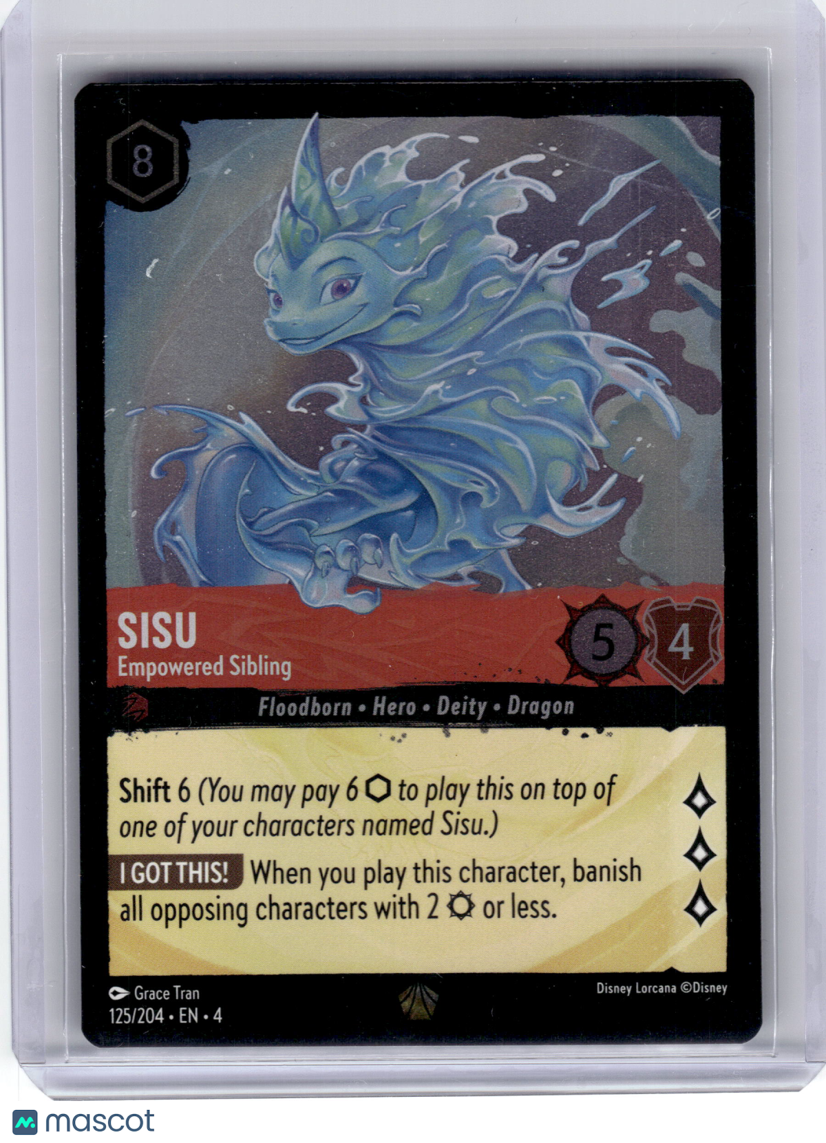 2024 Disney Lorcana Sisu Ursula's Return Legendary Foil #125